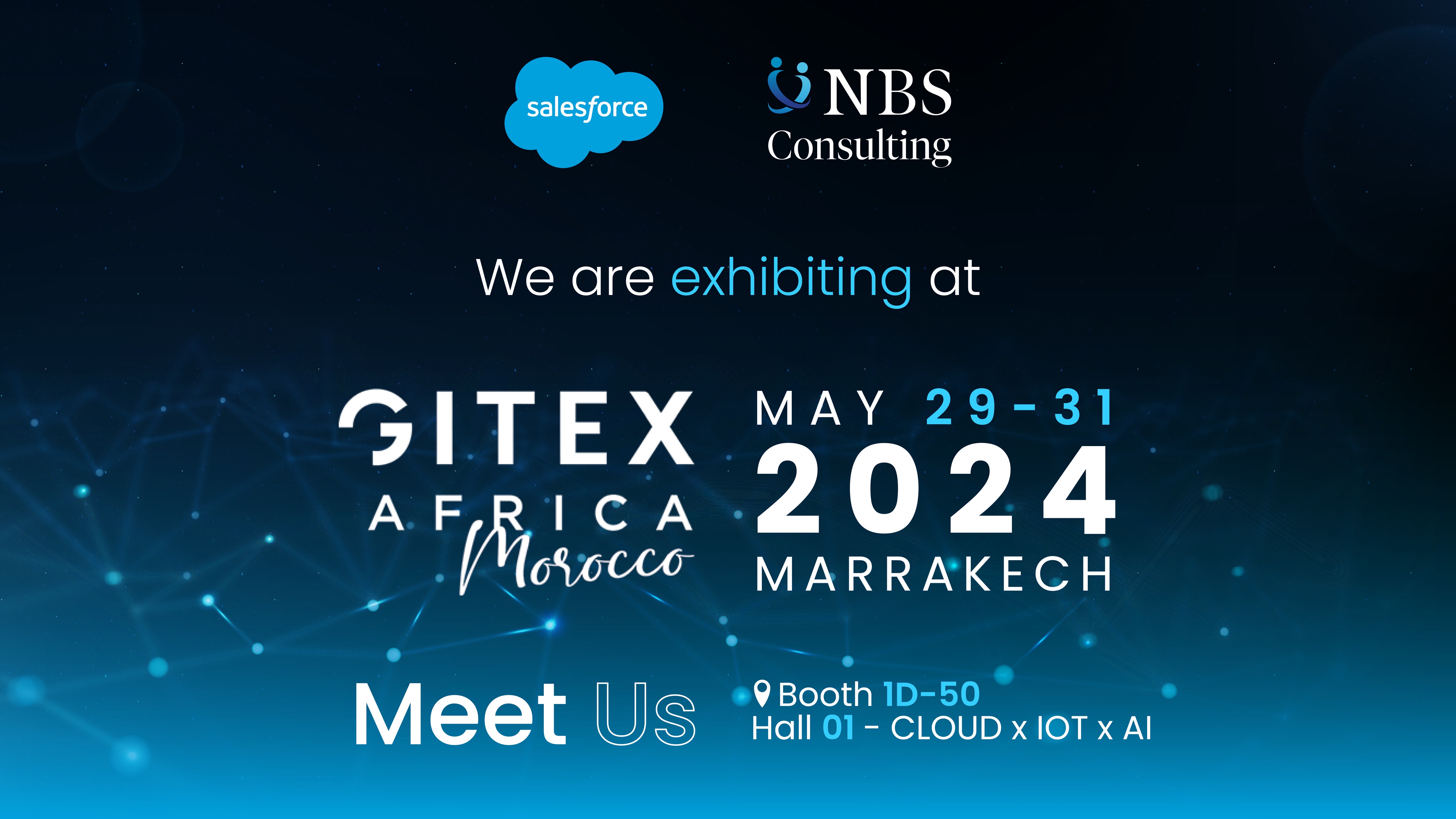 nbs consulting and salesforce are exhibiting at gitex africa 2024