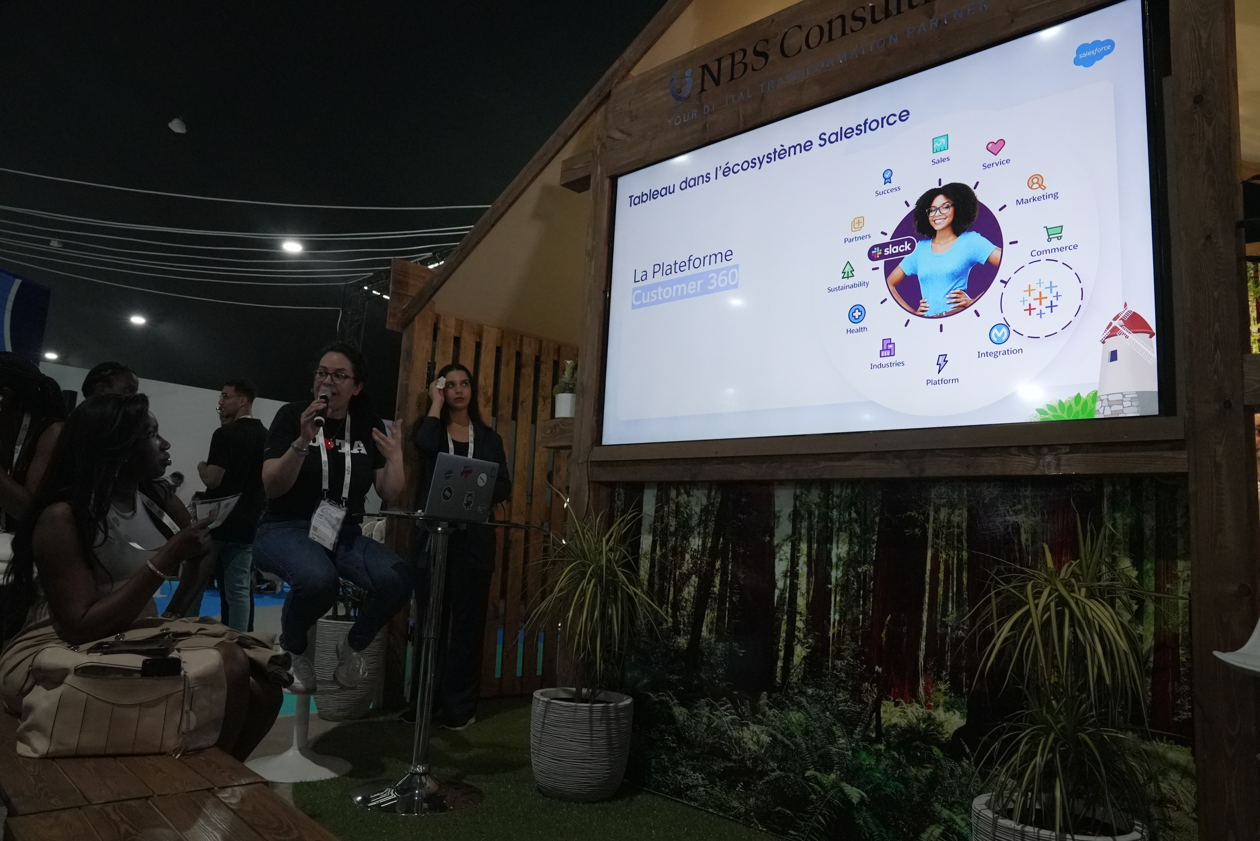 Un programme riche et diversifié de sessions inspirantes animées par Salesforce et NBS Consulting  lors du Gitex Africa 2024